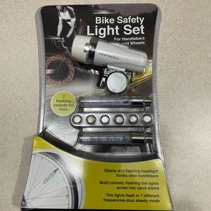 Bike safety light set
